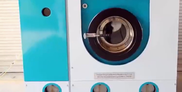 Fully Enclosed Perc & Hydrocarbon Dry Cleaning Machine (6-20kg Capacity)