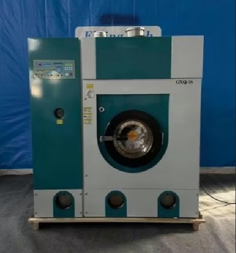 Fully Enclosed Perc & Hydrocarbon Dry Cleaning Machine (6-20kg Capacity)